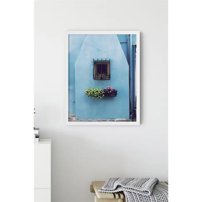 Mavi Pencere No:2 Poster Tablo