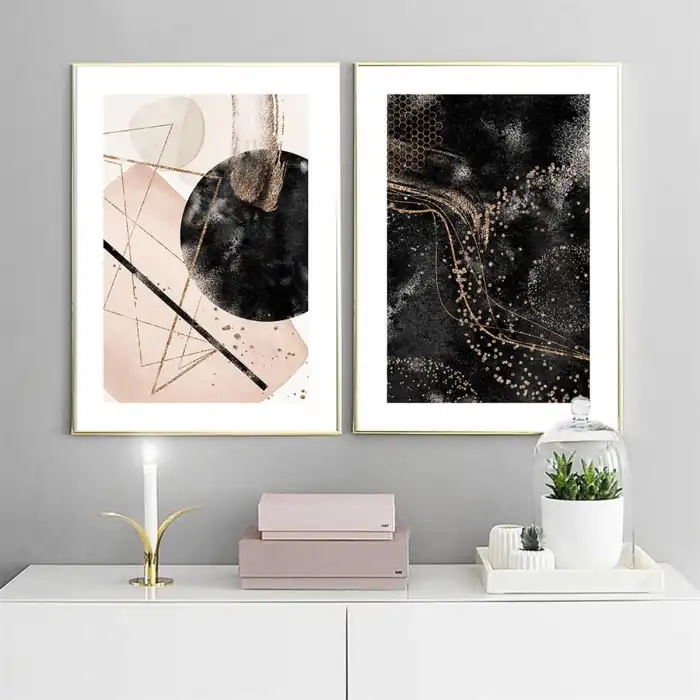 Milky Way 2’li Poster Tablo Seti