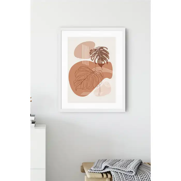 Monstera 2’li Poster Tablo Seti
