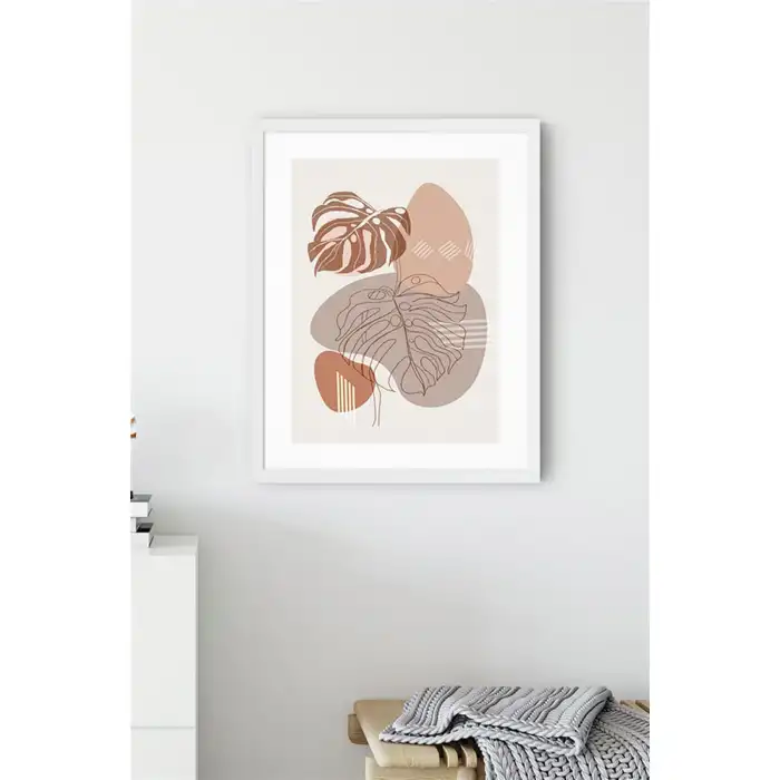 Monstera 2’li Poster Tablo Seti