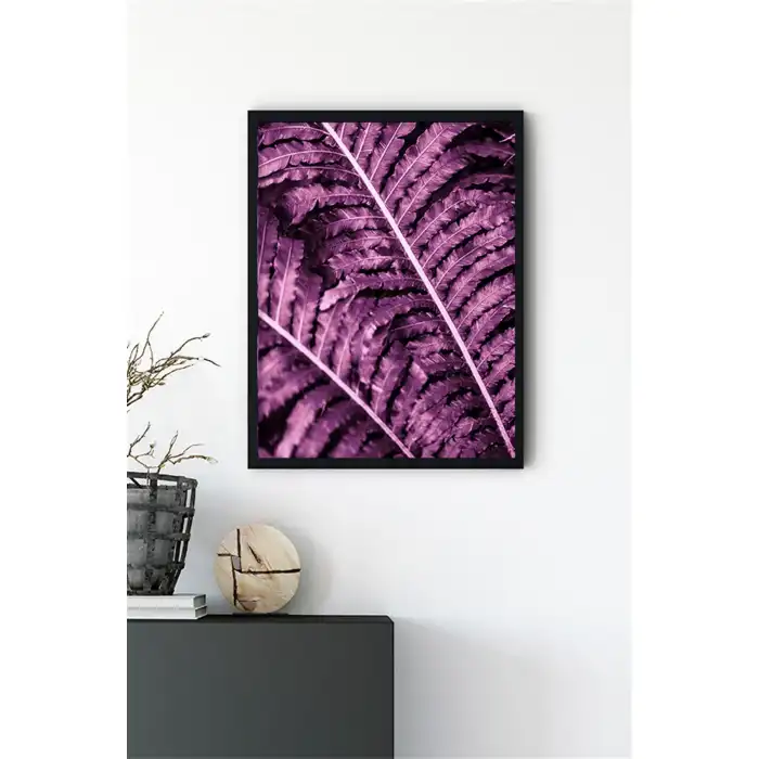 Mor Yaprak No:2 Poster Tablo