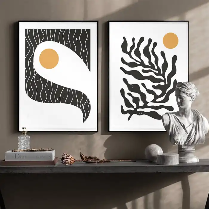 Moss 2’li Poster Tablo Seti