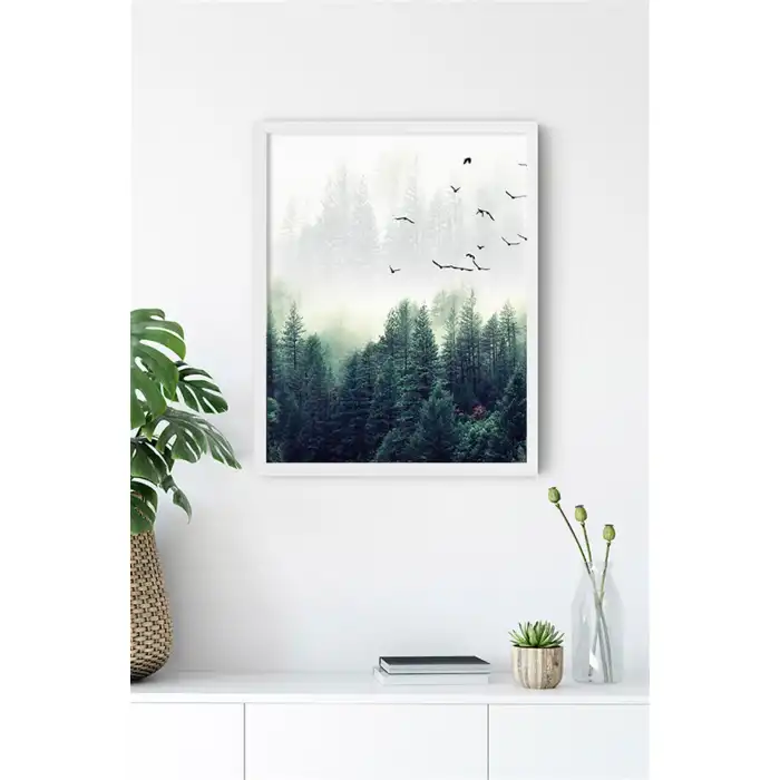 Nordic Forest Poster Tablo No:2