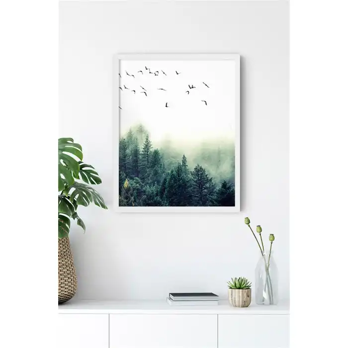 Nordic Forest Poster Tablo No:3