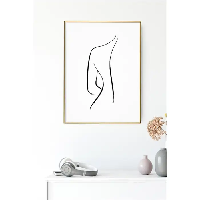 One Line 2’li Poster Tablo Seti