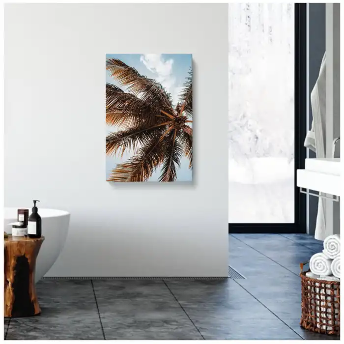 Palmiye Detayı Kanvas Tablo