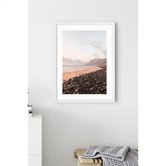 Pink Lake 2’li Poster Tablo Seti