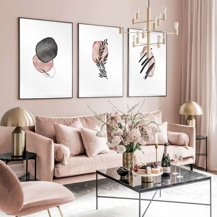 Pinkie 3’lü Poster Tablo Seti