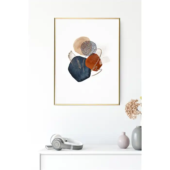 Plain 3’lü Poster Tablo Seti