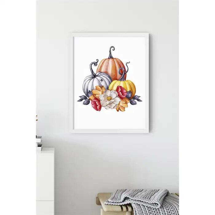 Renkli Balkabakları Poster Tablo