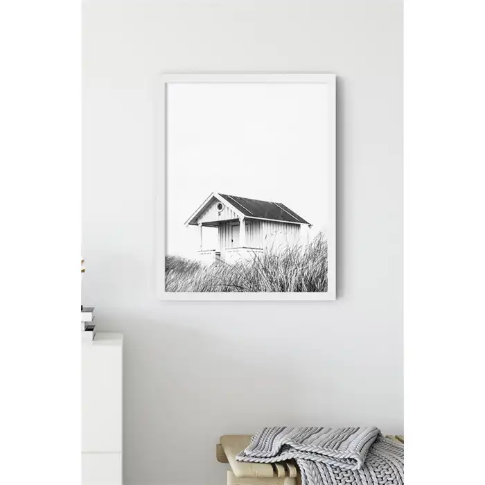 Sahil Kulübesi Poster Tablo