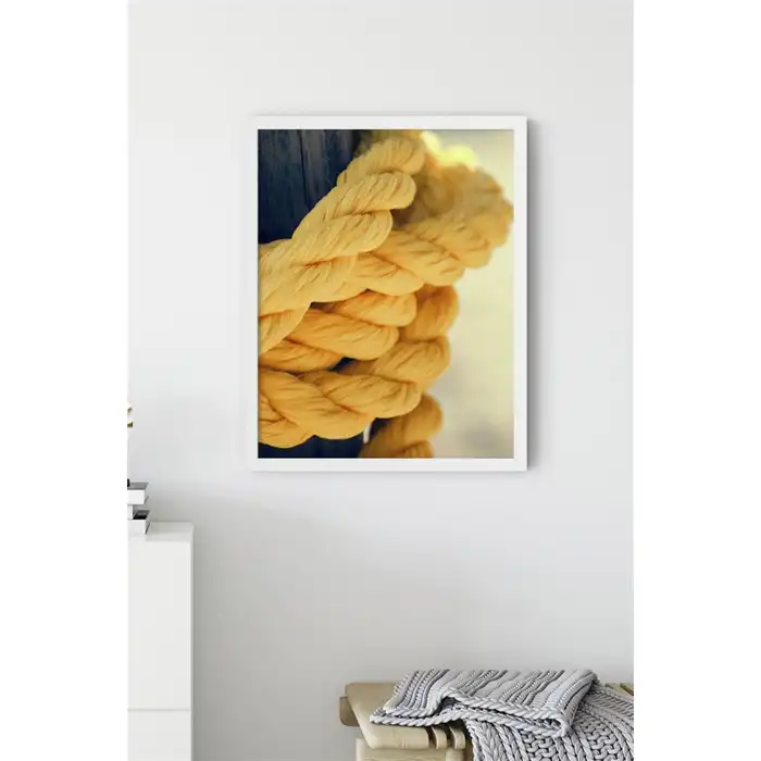 Sarı Halat Poster Tablo