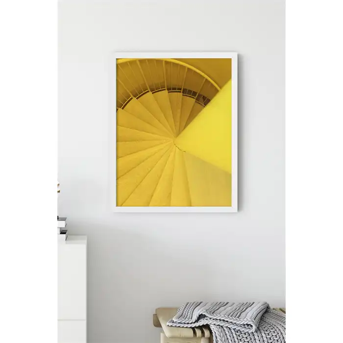 Sarı Merdiven Poster Tablo