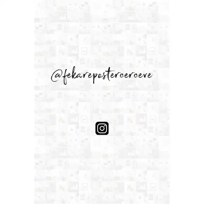 Siyah Gold No:2 Poster Tablo