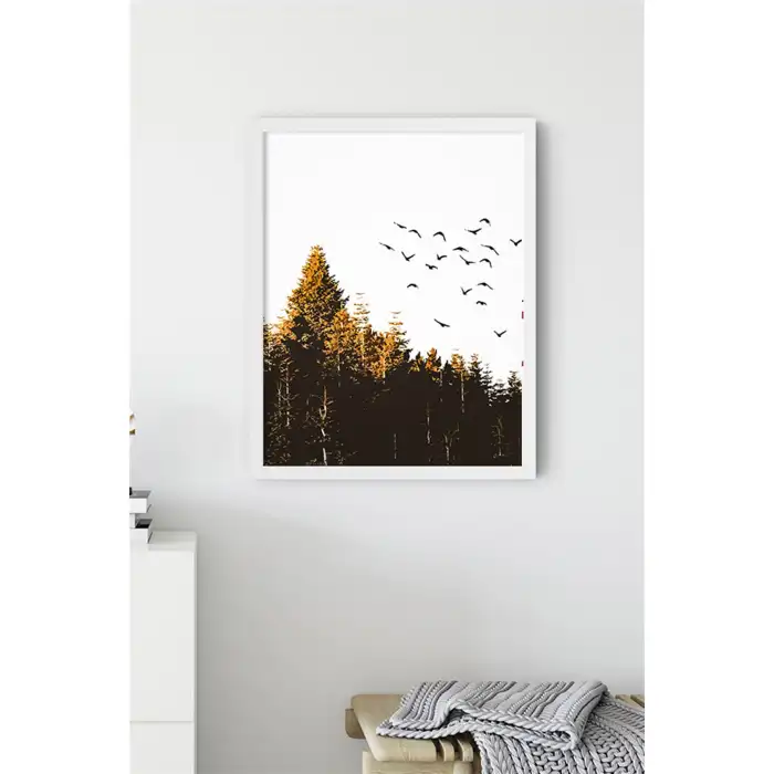 Sonbahar Ormanı No:3 Poster Tablo