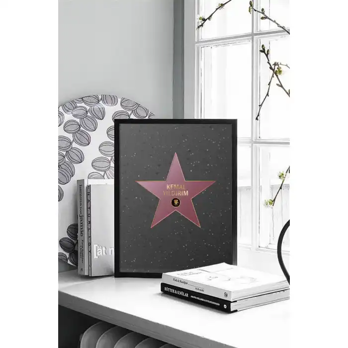 Star of Fame Kişiye Özel Poster Tablo
