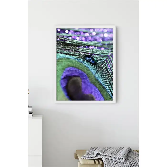 Tavuskuşu Tüyü No:1 Poster Tablo