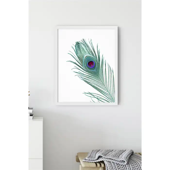 Tavuskuşu Tüyü No:3 Poster Tablo