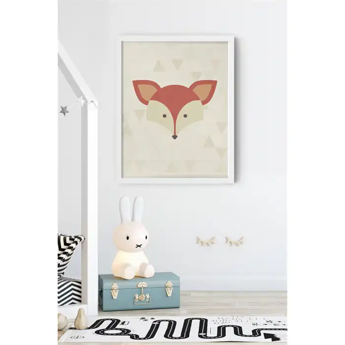 Tilki Çocuk Odası Poster Tablo No:4