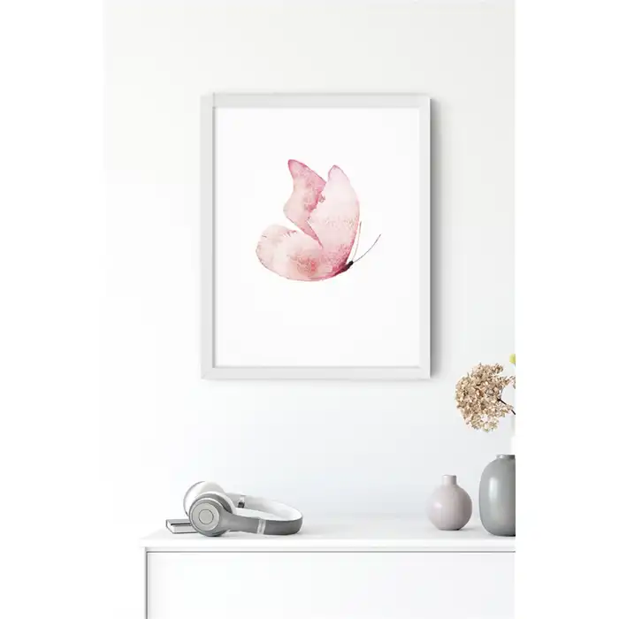 Uçan Kelebek Poster Tablo