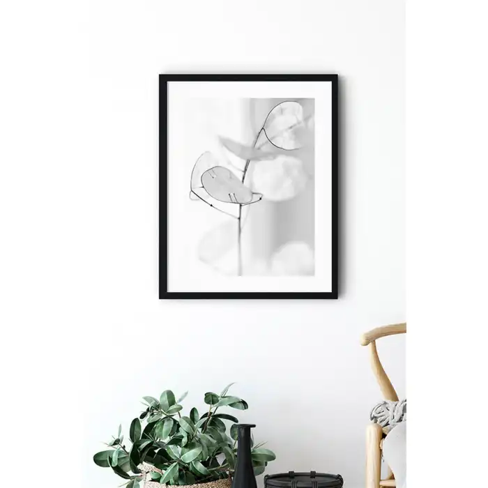 White Elegant 9’lu Poster Tablo Seti