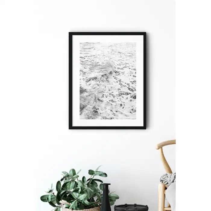 White Elegant 9’lu Poster Tablo Seti