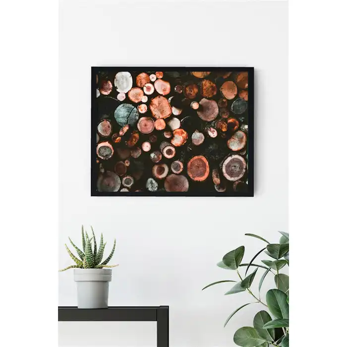 Wooden Poster Tablo Seti