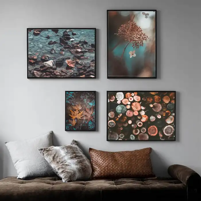 Wooden Poster Tablo Seti