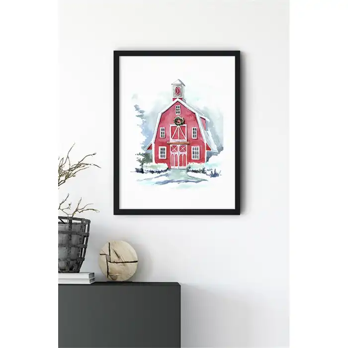 Yılbaşı Evi Poster Tablo