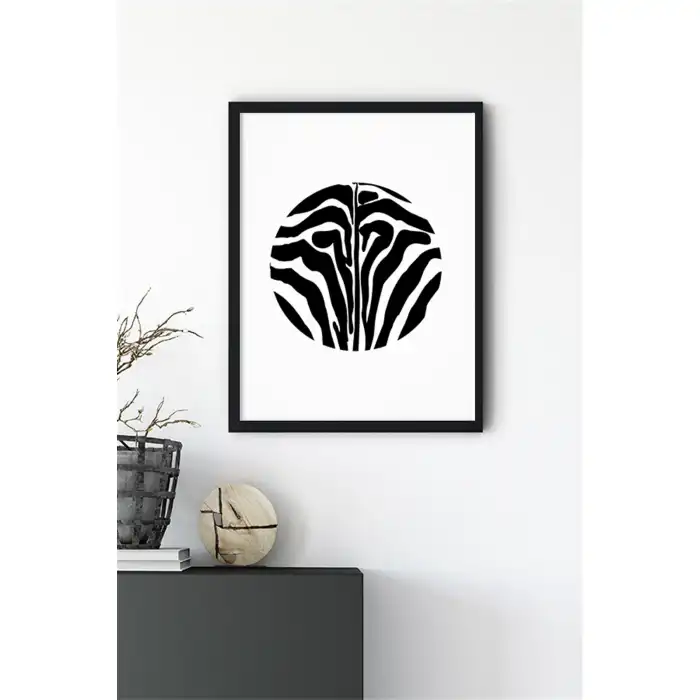 Zebra Derisi Poster Tablo