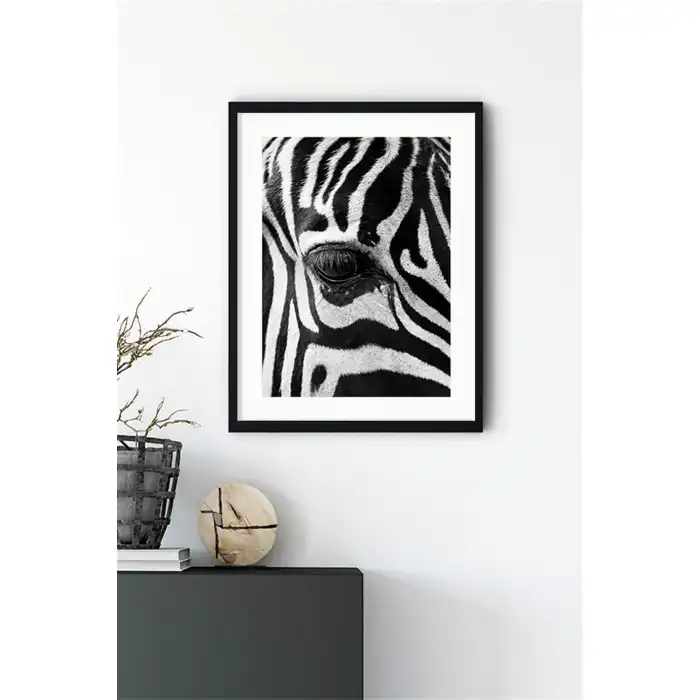 Zebra Poster Tablo No:3