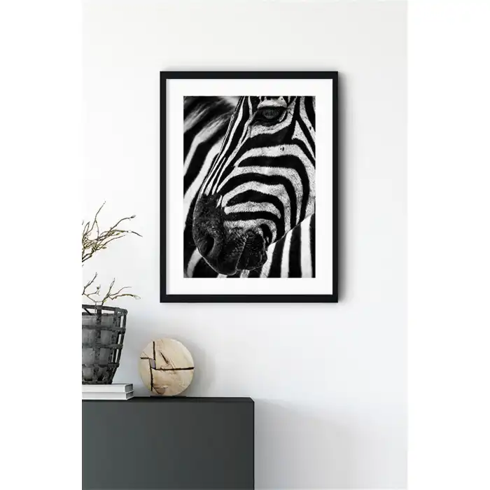 Zebra Poster Tablo No:5