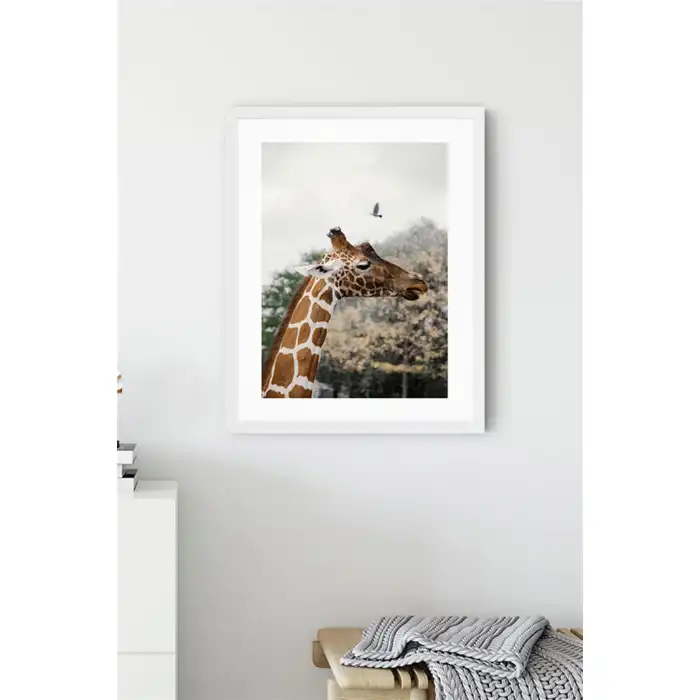 Zürafa 2’li Poster Tablo Seti