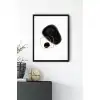 Black Dot Poster Tablo No:1