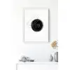 Black Dot Poster Tablo No:2