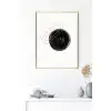 Black Dot Poster Tablo No:2