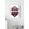 Kırmızı Ev Poster Tablo