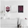 Kırmızı Ev 3’lü Poster Tablo Seti