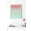 Mint Gradyan Poster Tablo