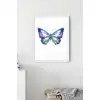 Mor Kelebek Poster Tablo
