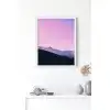 Mor Manzara Poster Tablo