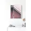 Pembe Merdiven Poster Tablo