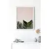 Pembe Yeşil Botanik No:3 Poster Tablo