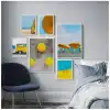 Plaj Poster Tablo Seti