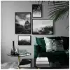 Siyah Beyaz Poster Tablo Seti