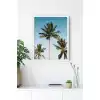 Üçlü Palmiye Poster Tablo