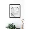 White Elegant 9’lu Poster Tablo Seti