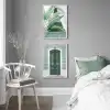 Yeşil Kapı 2’li Poster Tablo Seti