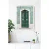 Yeşil Kapı 2’li Poster Tablo Seti