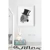Zebra Çocuk Odası Poster Tablo No:2